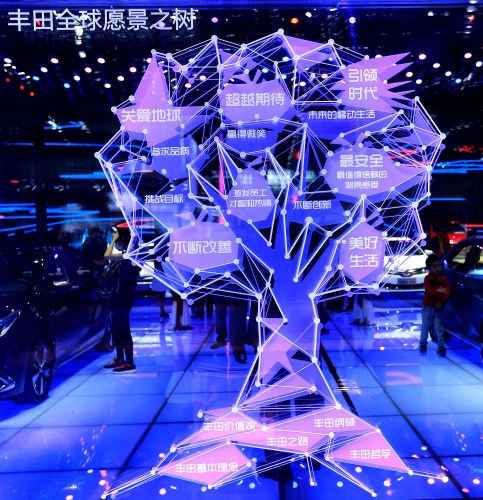 更好的技術(shù) 更好的產(chǎn)品 圖說車展豐田展臺(tái)(圖1)