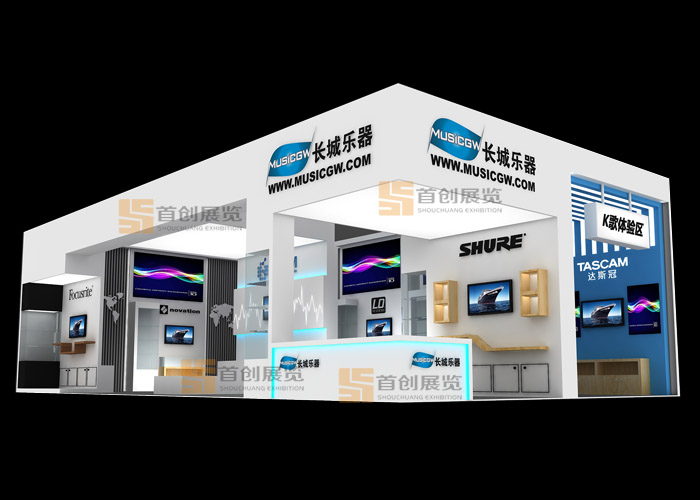 長(zhǎng)城樂器 展會(huì)裝修設(shè)計(jì)(圖1) 長(zhǎng)城樂器 展會(huì)裝修設(shè)計(jì)(圖1)